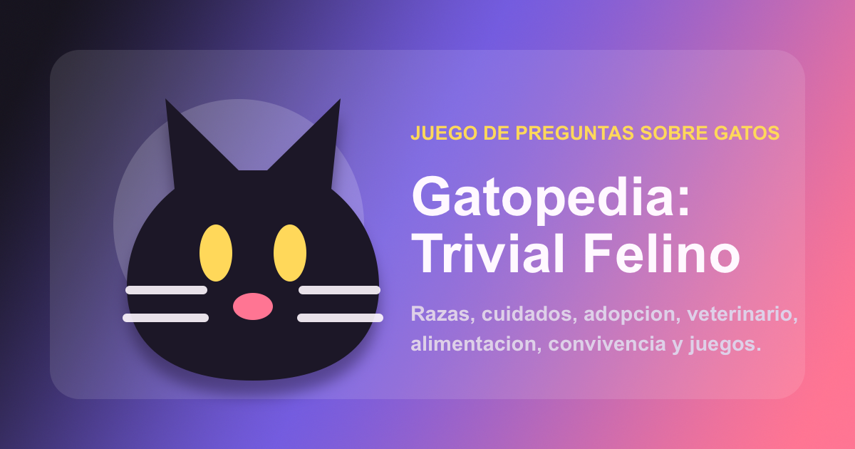 Portada de Gatopedia: Trivial Felino